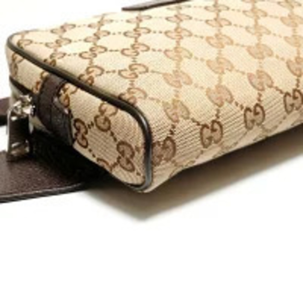 Gucci Waist Bag Brown GG Canvas - Picture 5 of 13